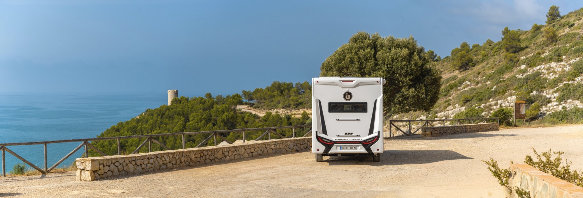 Autocaravana Benimar Amphitryon A940, vista panorámica
